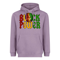 Lavender Juneteenth Lion King Black Power Heavyweight Hoodie - LillyAllenDesigns