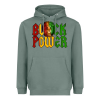 Sage Juneteenth Lion King Black Power Heavyweight Hoodie - LillyAllenDesigns