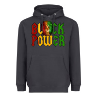 Smoke Juneteenth Lion King Black Power Heavyweight Hoodie - LillyAllenDesigns