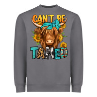 Storm can't be tamed longhaired cow Heavyweight Sweatshirt - Jasminsmagicworld