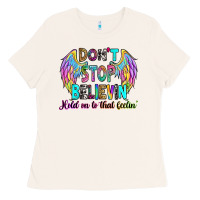 Bone don't stop believin' hold on to that feelin' Ladies Tee - RanaPortraitStore