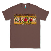 Chestnut western  leopardfloral licanse plate Classic Tee - Artiststas