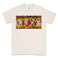 Natural western  leopardfloral licanse plate Classic Tee - Artiststas