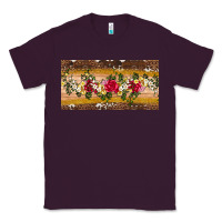 Plum western  leopardfloral licanse plate Classic Tee - Artiststas