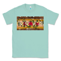 Seafoam western  leopardfloral licanse plate Classic Tee - Artiststas