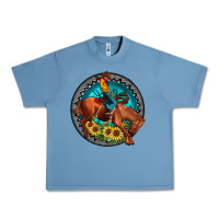 Pebble Blue gemstone rodeo Urban Heavy Tee - JahusDesignShop