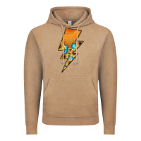 Vintage Coffee Lightning Bolt Vintage Hoodie - JahusDesignShop