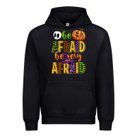 Black be afraid be very afraid Urban Hoodie - CowGirlArtShop