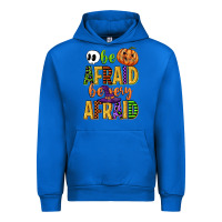 Cobalt be afraid be very afraid Urban Hoodie - CowGirlArtShop