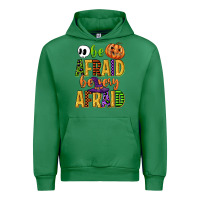Emerald be afraid be very afraid Urban Hoodie - CowGirlArtShop