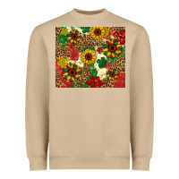 Mushroom juneteenth sunflowers Heavyweight Sweatshirt - Artiststas