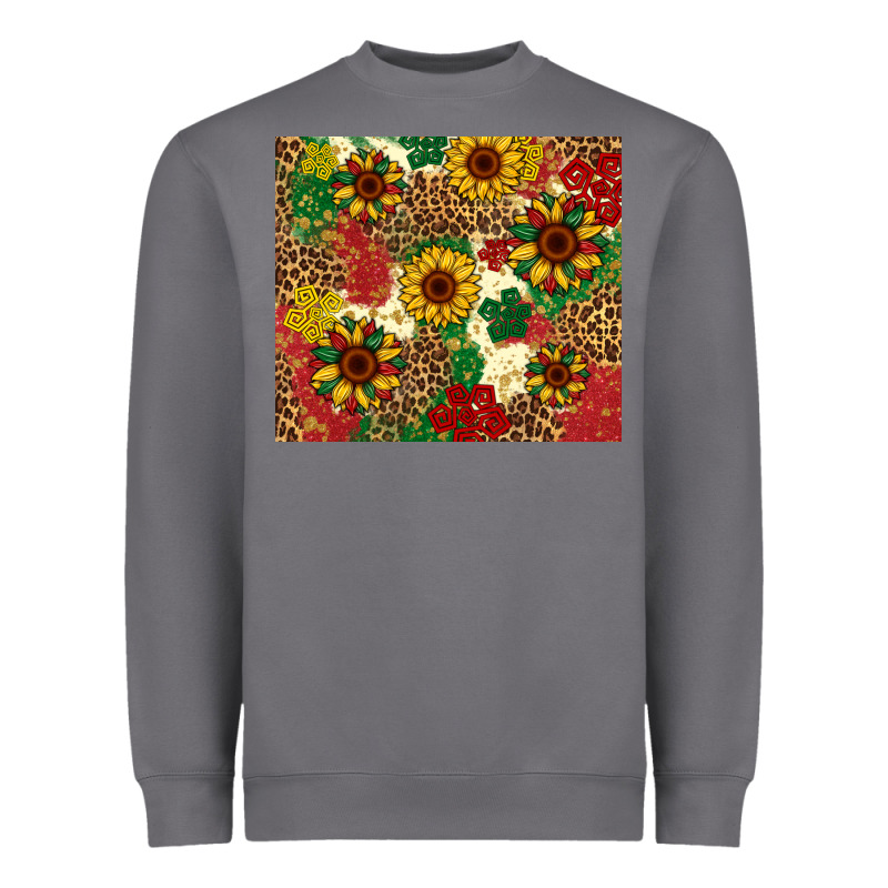 Juneteenth Sunflowers Heavyweight Sweatshirt by Artiststas | Teevron
