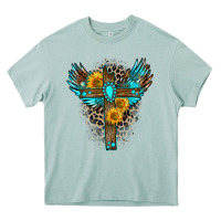 Arona gemstone cross Heavy Core Tee - Zillion Design Studio