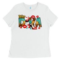 White diva Ladies Tee - RanaPortraitStore