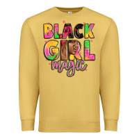 Antique Gold black girl magic Premium Sweatshirt - Artiststas