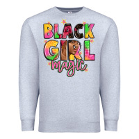 Heather Grey black girl magic Premium Sweatshirt - Artiststas
