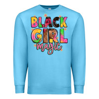 Ocean Blue black girl magic Premium Sweatshirt - Artiststas