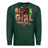 Sports Green black girl magic Premium Sweatshirt - Artiststas