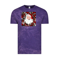 Cloud Purple santa christmas coaster Vintage Tee - JahusDesignShop