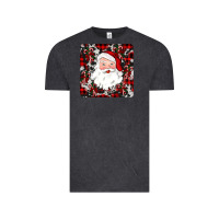 Vintage Black santa christmas coaster Vintage Tee - JahusDesignShop
