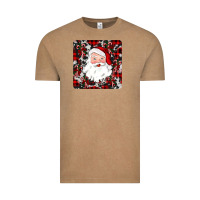 Vintage Coffee santa christmas coaster Vintage Tee - JahusDesignShop