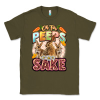 Army Green Oh for peeps sake Easter Day Classic Tee - LillyAllenDesigns