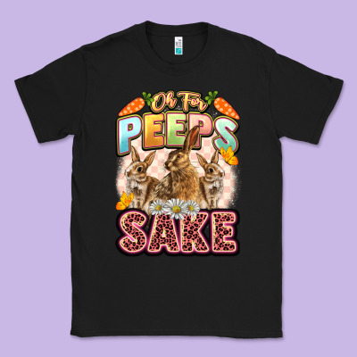Oh For Peeps Sake Easter Day Classic Tee Designed By Lillyallendesigns