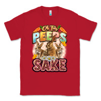 Red Oh for peeps sake Easter Day Classic Tee - LillyAllenDesigns