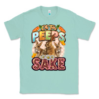 Seafoam Oh for peeps sake Easter Day Classic Tee - LillyAllenDesigns