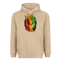 Mushroom Juneteenth Lion King Heavyweight Hoodie - LillyAllenDesigns