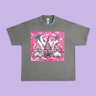 Nurse Life Gnomes Urban Heavy Tee Designed By Jasminsmagicworld