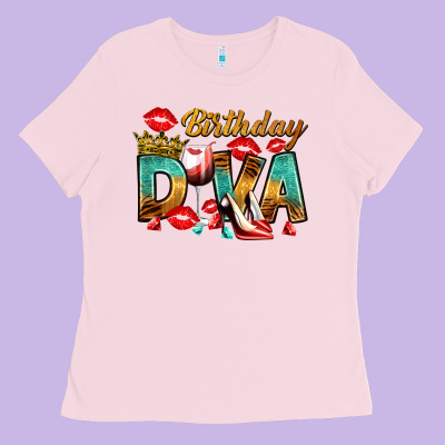 Ladies Tee birthday diva