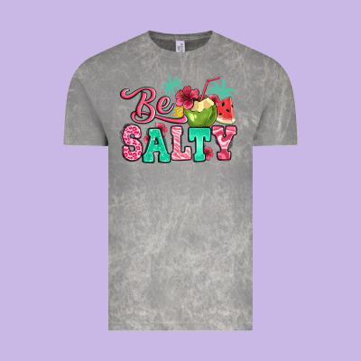 Be Salty Summer Vintage Tee Designed By Jasminsmagicworld