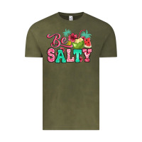 Vintage Olive be salty summer Vintage Tee - Jasminsmagicworld