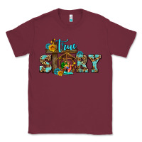 Burgundy true story jesus and mary wıth god Classic Tee - AdoDesignShop