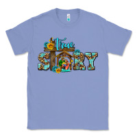 Colony Blue true story jesus and mary wıth god Classic Tee - AdoDesignShop