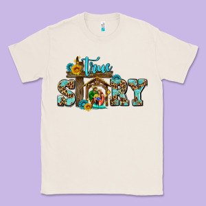 True Story Jesus And Mary Wıth God Classic Tee Designed By Adodesignshop