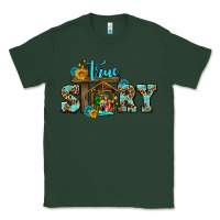 Sports Green true story jesus and mary wıth god Classic Tee - AdoDesignShop