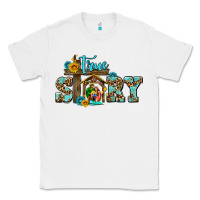 White true story jesus and mary wıth god Classic Tee - AdoDesignShop