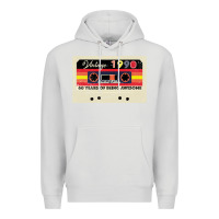 Dove Grey vintage 1990 60th birthday cassette 30 years old 60 years Premium Hoodie - Bettercallsaul
