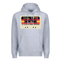 Heather Grey vintage 1990 60th birthday cassette 30 years old 60 years Premium Hoodie - Bettercallsaul