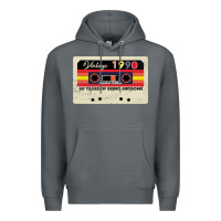 Rock vintage 1990 60th birthday cassette 30 years old 60 years Premium Hoodie - Bettercallsaul