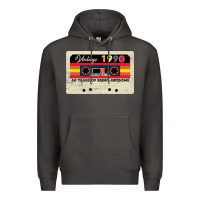 Smoke vintage 1990 60th birthday cassette 30 years old 60 years Premium Hoodie - Bettercallsaul