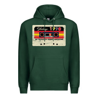 Sports Green vintage 1990 60th birthday cassette 30 years old 60 years Premium Hoodie - Bettercallsaul