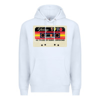 White vintage 1990 60th birthday cassette 30 years old 60 years Premium Hoodie - Bettercallsaul