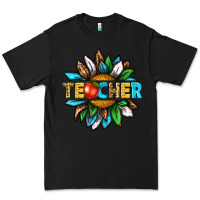 Black teacher sunflower tbw Premium Tee - texasbilliewilder