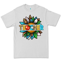 Dove Grey teacher sunflower tbw Premium Tee - texasbilliewilder