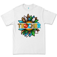 White teacher sunflower tbw Premium Tee - texasbilliewilder