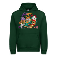 Forest Green hallothanksmas coffee cups Urban Hoodie - CowGirlArtShop