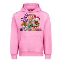 Fuchsia Pink hallothanksmas coffee cups Urban Hoodie - CowGirlArtShop